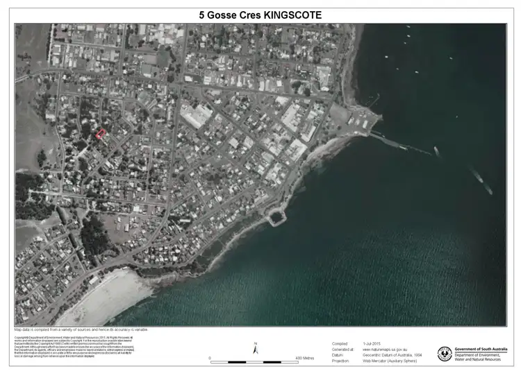 Sixth view of Homely land listing, 5 Gosse Crescent, Kingscote SA 5223