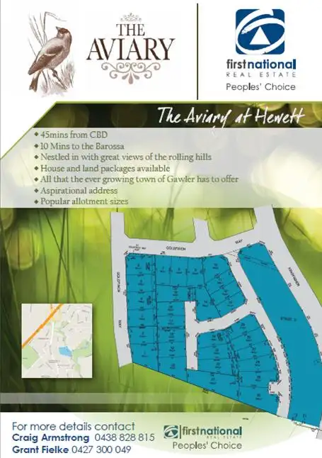 Main view of Homely land listing, Lot 1 Goldfinch Way, Hewett SA 5118