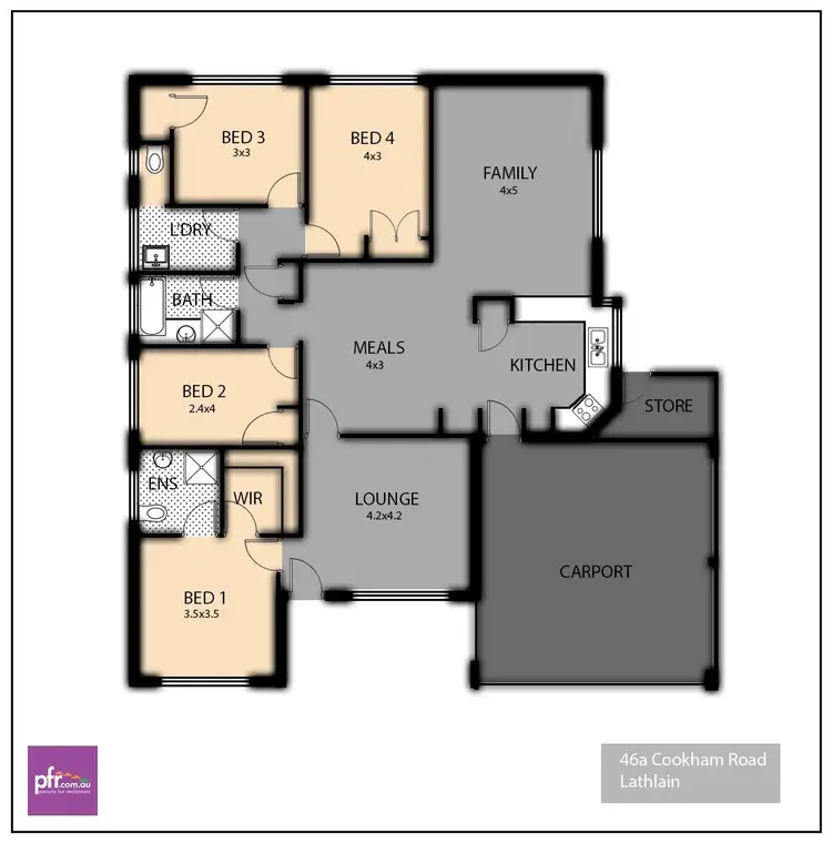 Second view of Homely house listing, 46A Cookham Road, Lathlain WA 6100