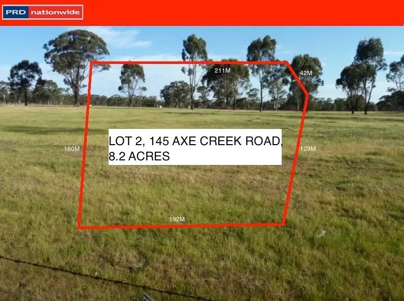 Main view of Homely land listing, Lot 2, 145 Axe Creek Road, Axe Creek VIC 3551