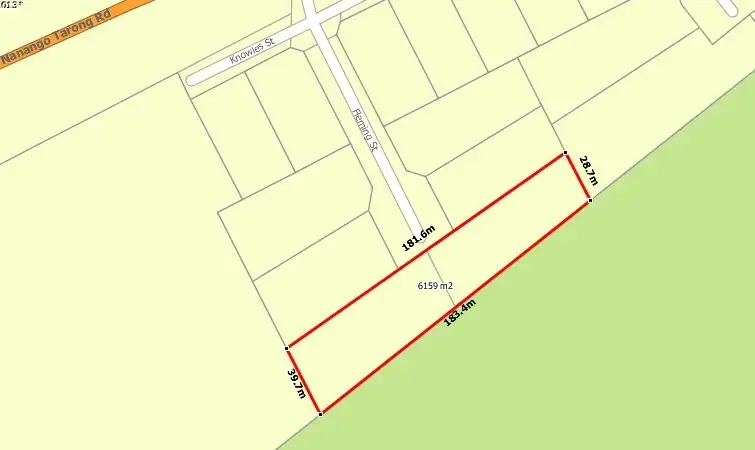 Main view of Homely land listing, 3 to 4 Fleming St, Nanango QLD 4615