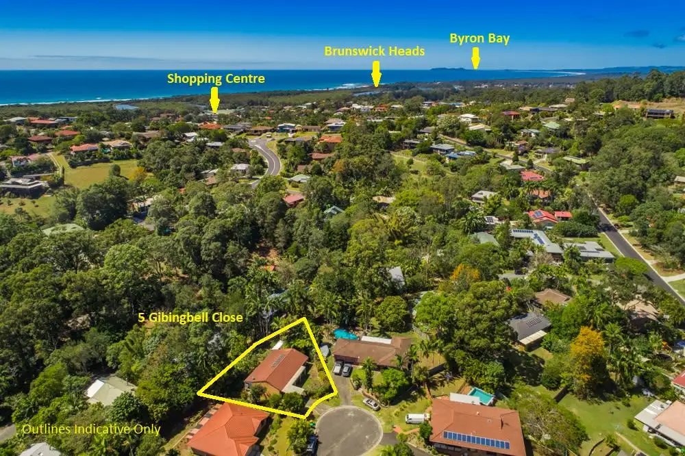 Main view of Homely house listing, 5 Gibingbell Close, Ocean Shores NSW 2483