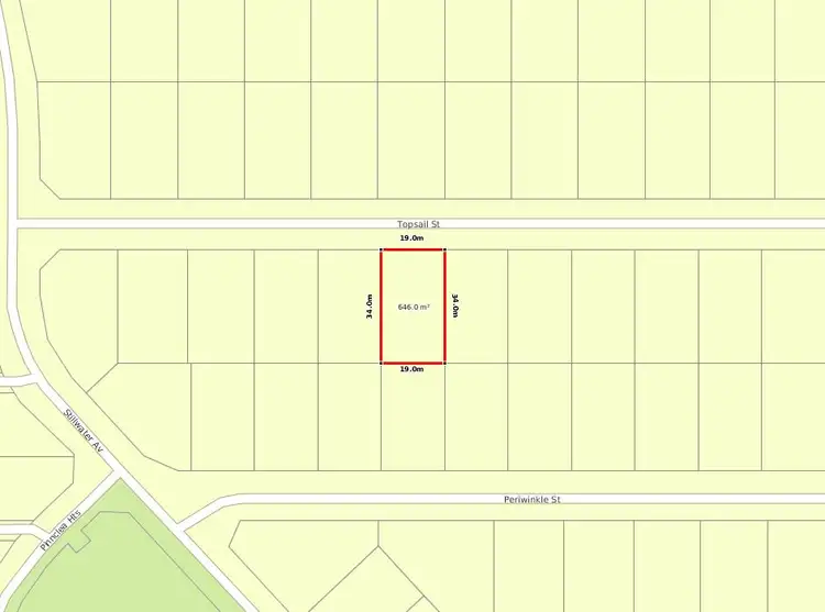 Third view of Homely land listing, 12 Topsail Street, Drummond Cove WA 6532