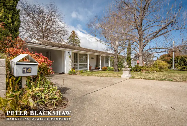 Second view of Homely house listing, 14 Glossop Crescent, Campbell ACT 2612