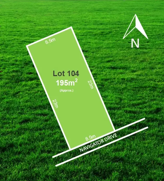 Main view of Homely land listing, Lot 104 Navigator Drive, Corio VIC 3214