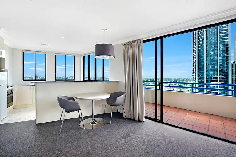 Second view of Homely apartment listing, 3005/06 Mantra on Queen 570 Queen Street, Brisbane City QLD 4000