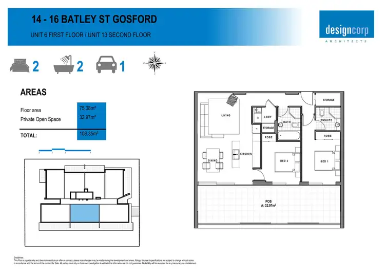 Third view of Homely unit listing, 13/14-16 Batley st, West Gosford NSW 2250