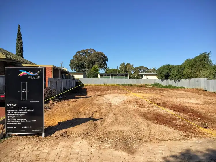Main view of Homely land listing, 12 Charmaine Avenue, Para Vista SA 5093