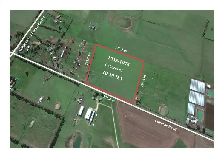 Main view of Homely land listing, 1048-1074 Coburns road, Toolern Vale VIC 3337