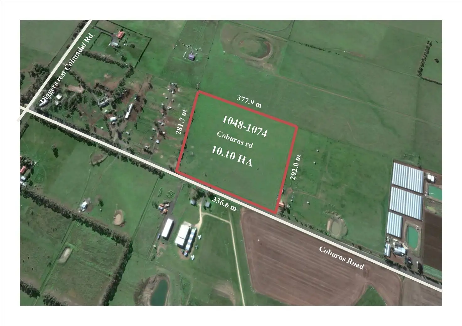 Main view of Homely land listing, 1048-1074 Coburns road, Toolern Vale VIC 3337