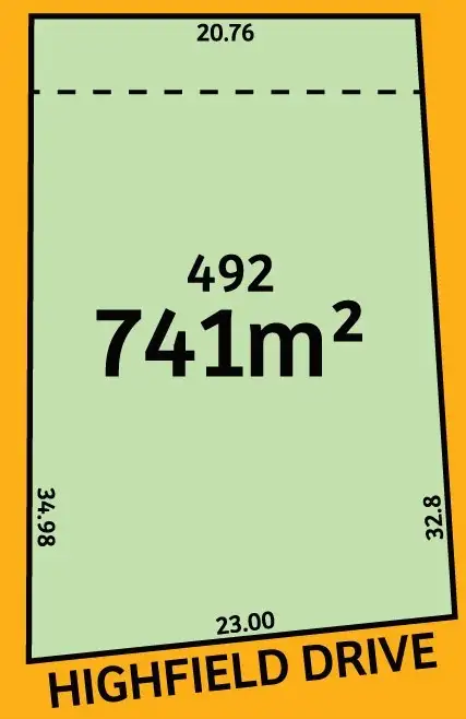 Main view of Homely land listing, 101 Highfield Drive, Hillbank SA 5112