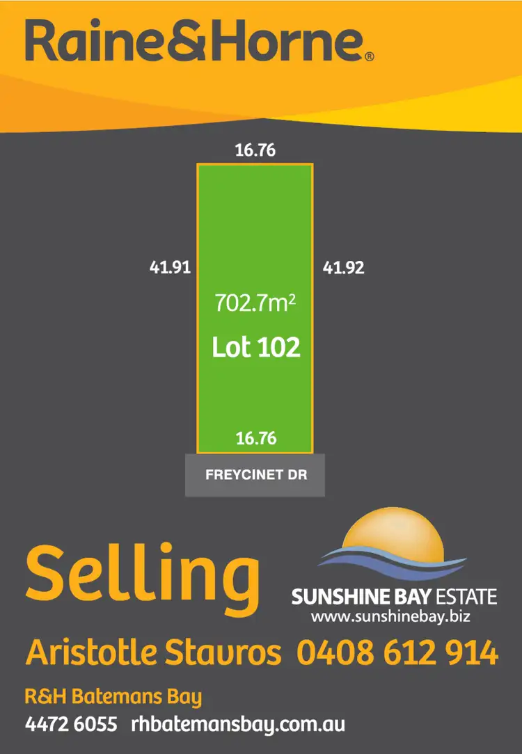 Lot 102 Freycinet Drive, Sunshine Bay NSW 2536