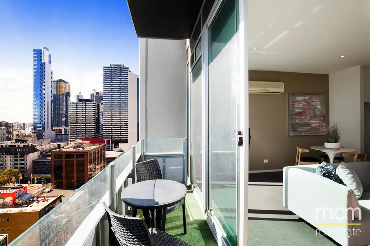 Second view of Homely apartment listing, 1404/25 Wills Street, Melbourne VIC 3000
