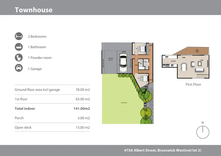 Second view of Homely land listing, 475A Albert Street, Brunswick West VIC 3055