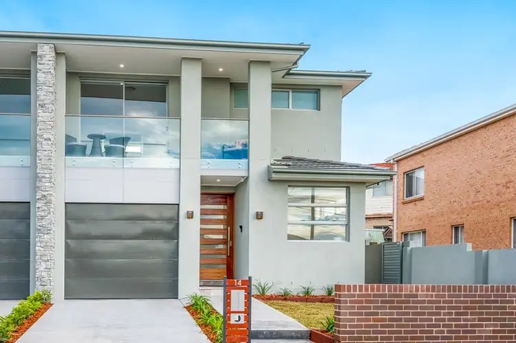 Second view of Homely semi-detached listing, 14 Hume Street, Chifley NSW 2036
