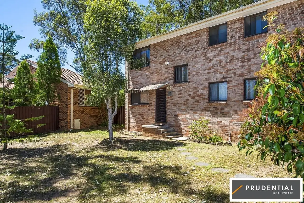 Main view of Homely townhouse listing, 48/196-200 Harrow Road, Glenfield NSW 2167