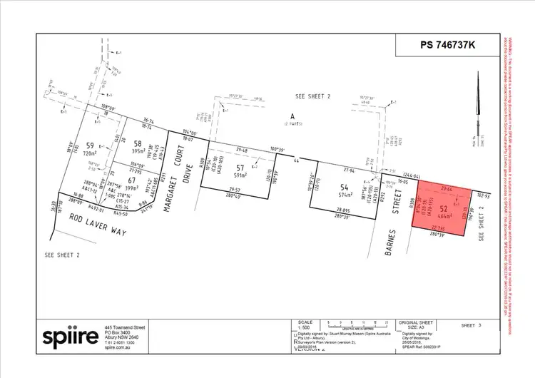 Main view of Homely land listing, Lot 52 Barnes Street, Baranduda VIC 3691