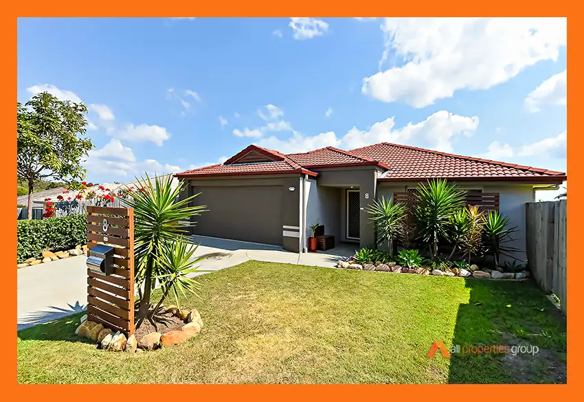 Main view of Homely house listing, 8 RAINBOW CT, Regents Park QLD 4118