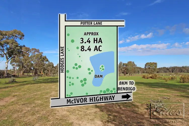 Main view of Homely land listing, 1 Cnr of McIvor Highway & Hodges Lane, Longlea VIC 3551