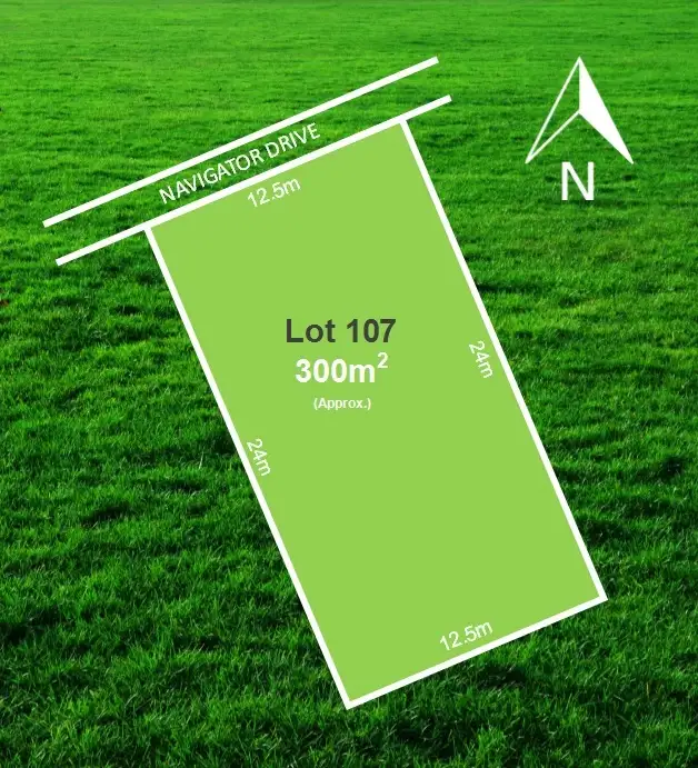 Main view of Homely land listing, Lot 107 Navigator Drive, Corio VIC 3214