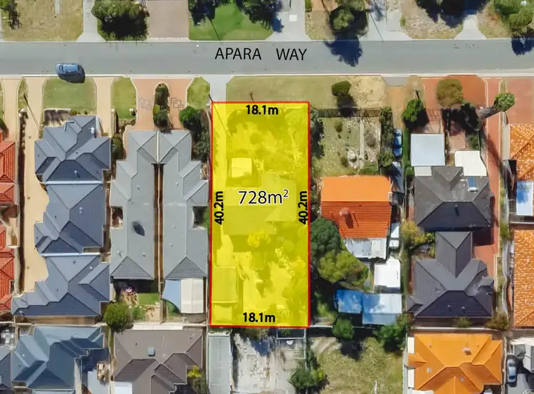 Main view of Homely house listing, 18 Apara Way, Nollamara WA 6061