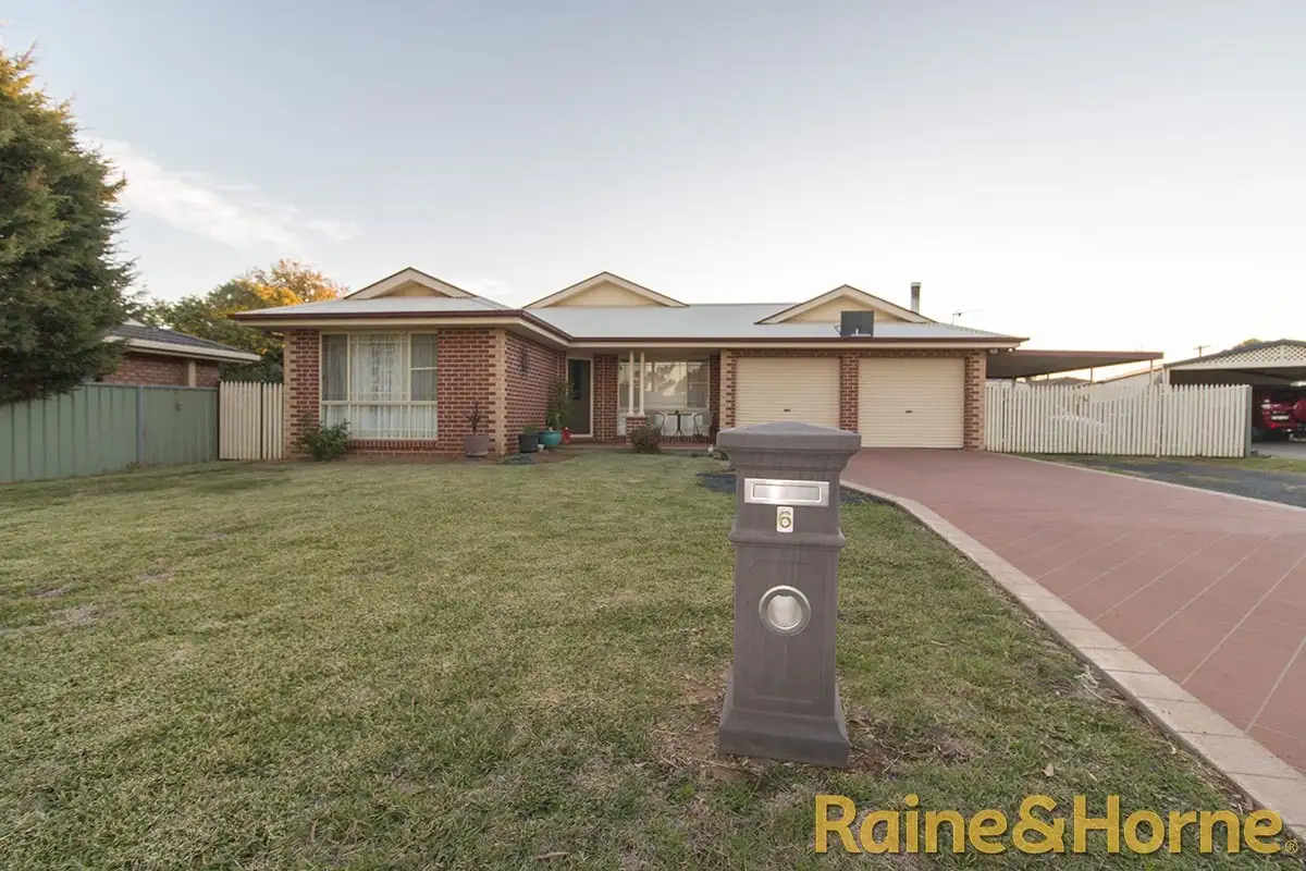 Main view of Homely house listing, 6 Tulloch Place, Dubbo NSW 2830