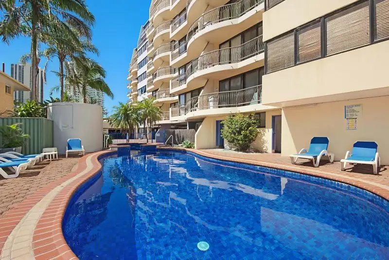 Main view of Homely unit listing, 505 'Travel Inn' 40 Surf Parade, Broadbeach QLD 4218