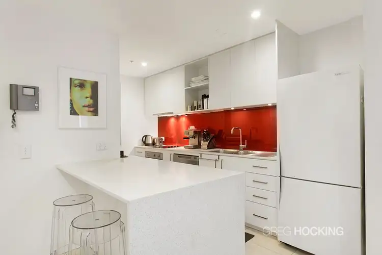Second view of Homely apartment listing, 702/18 Russell Place, Melbourne VIC 3000