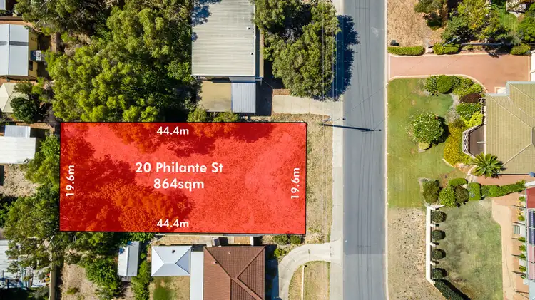 Second view of Homely land listing, 20 Philante Street, Falcon WA 6210