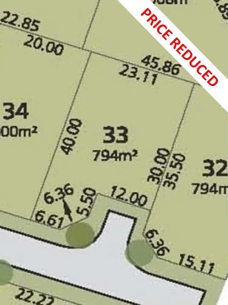 Main view of Homely land listing, Lot 33 Clyde Court, Greenock SA 5360