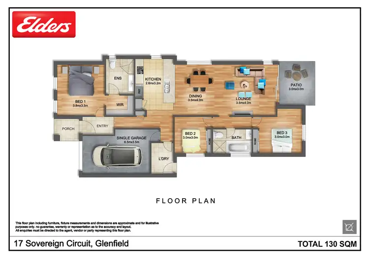Seventh view of Homely house listing, 17 Sovereign Circuit, Glenfield NSW 2167