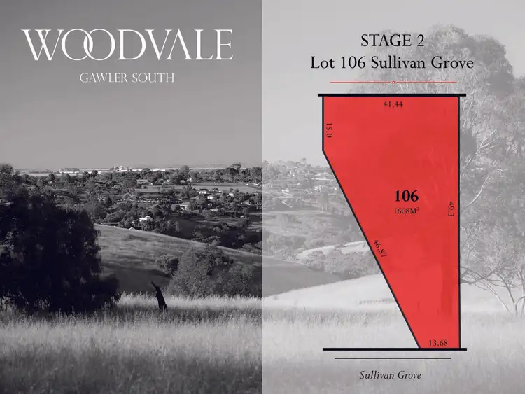 Main view of Homely land listing, Lot 106 Sullivan Grove, Gawler South SA 5118