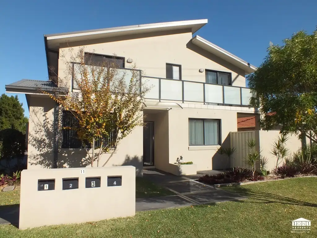 Main view of Homely townhouse listing, 1/11 Sweet Street, Warners Bay NSW 2282