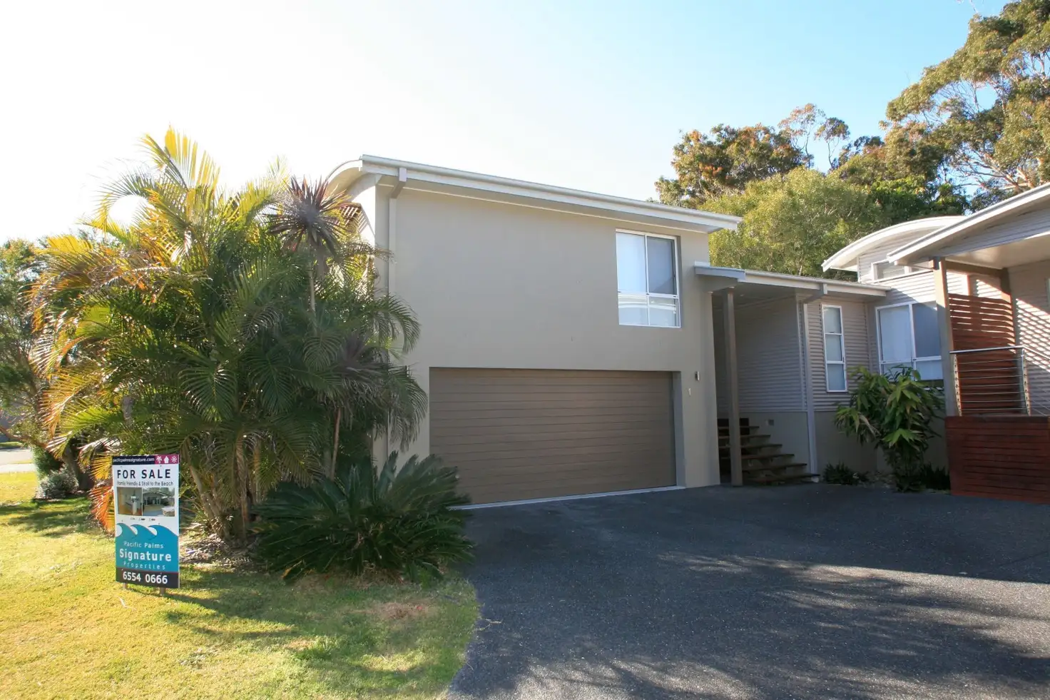 Main view of Homely semi-detached listing, 1/45 Belbourie Crescent, Boomerang Beach NSW 2428