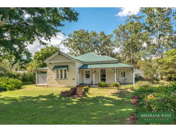 Main view of Homely rural property listing, 531 Mt Crosby Road, Anstead QLD 4070