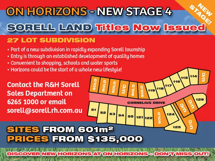 Second view of Homely land listing, Lot 52 'On Horizons', Cornelius Drive, Sorell TAS 7172
