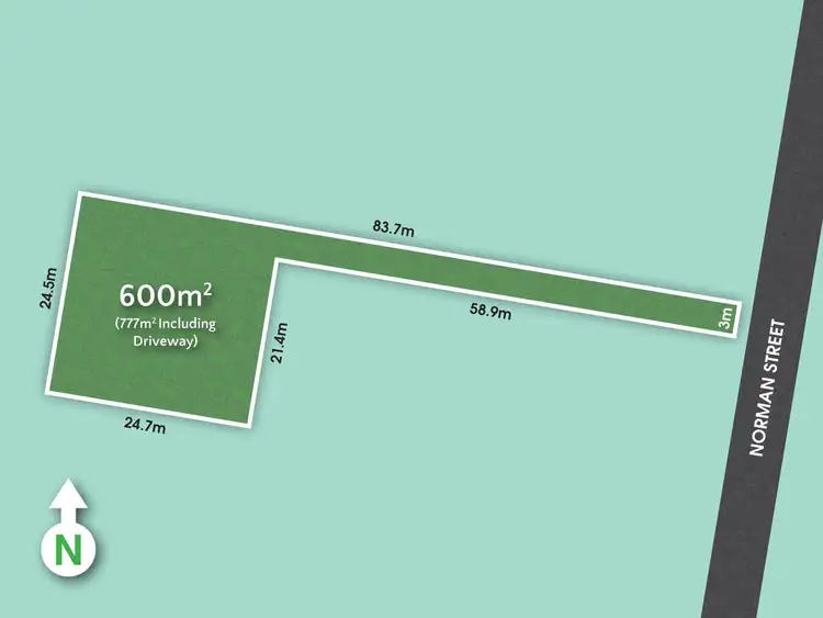 Main view of Homely land listing, 16b Norman Street, Fig Tree Pocket QLD 4069