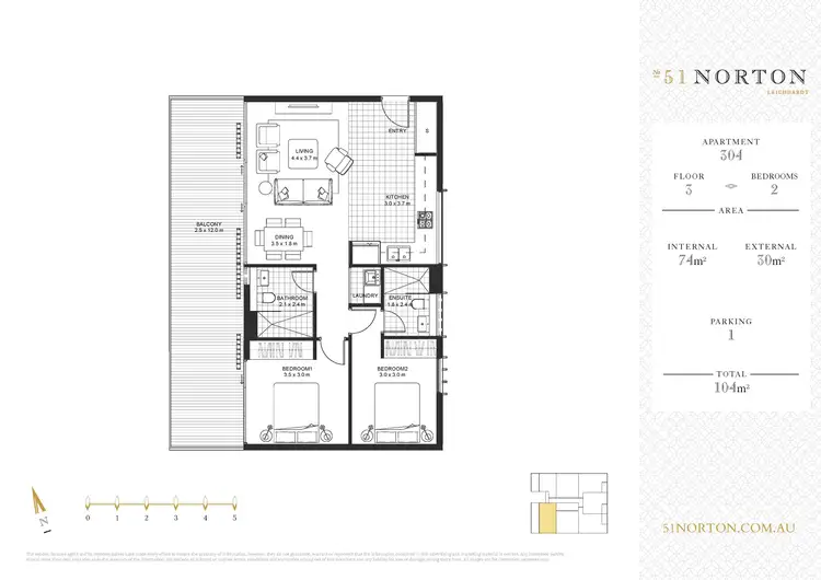 Fifth view of Homely apartment listing, 304/51 Norton Street, Leichhardt NSW 2040