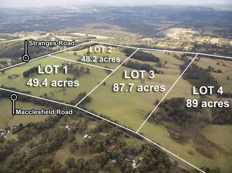 Third view of Homely land listing, Lots 3&4, 674 Macclesfield Road, Macclesfield VIC 3782