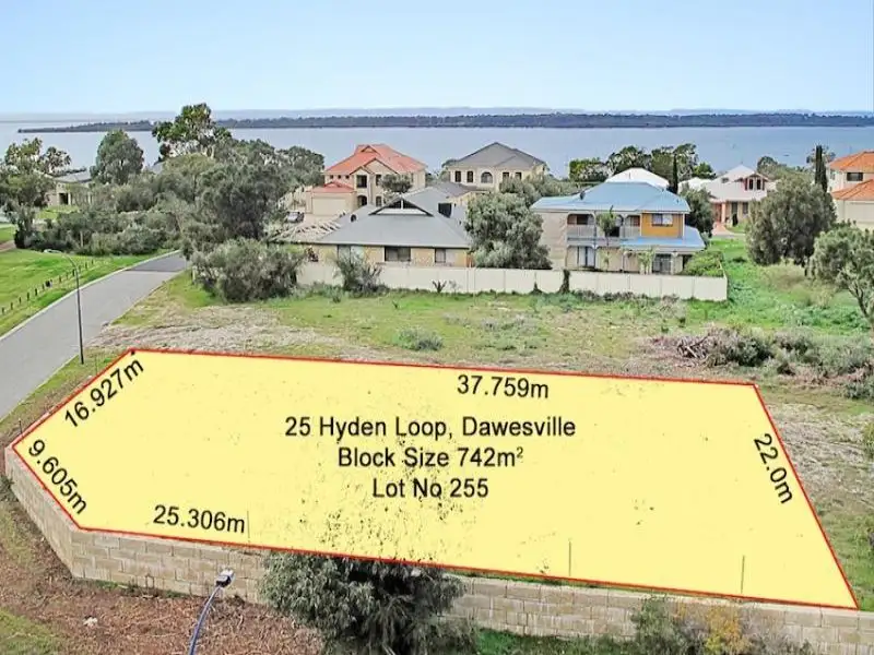 Main view of Homely land listing, 25 Hyden Loop, Dawesville WA 6211