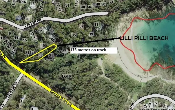 Main view of Homely land listing, 33 Lilli Pilli Road, Lilli Pilli NSW 2536