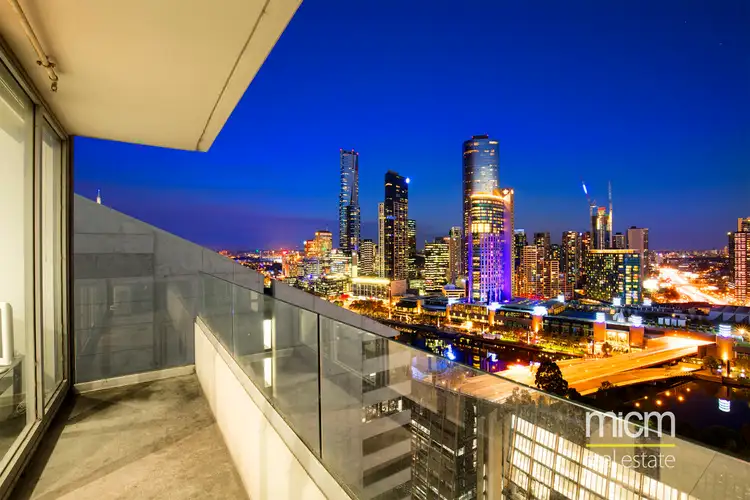 Second view of Homely apartment listing, 2710/8 Downie Street, Melbourne VIC 3000