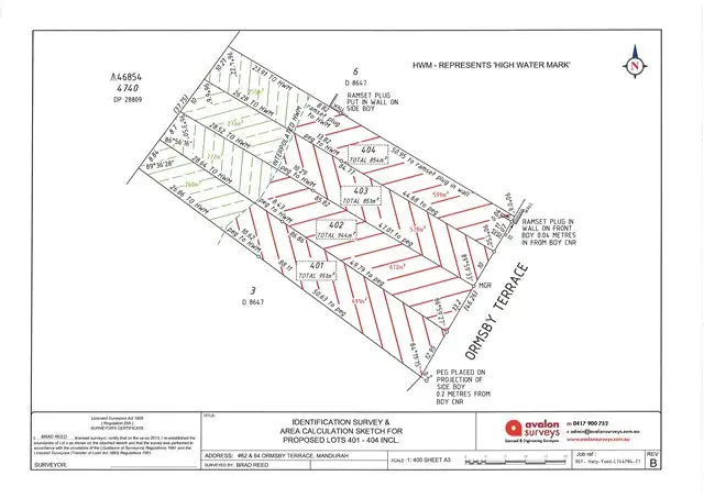Second view of Homely land listing, 62A (Lot 401) Ormsby Terrace, Mandurah WA 6210