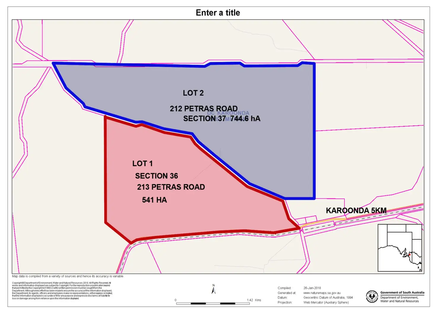 Main view of Homely rural property listing, 212 Petras Road, Karoonda SA 5307