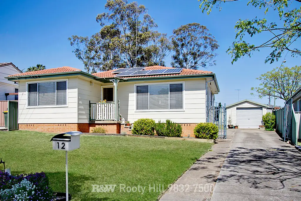 Main view of Homely house listing, 12 Moody Street, Rooty Hill NSW 2766