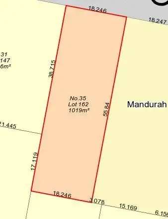 Second view of Homely land listing, 35 Elizabeth Street, Mandurah WA 6210