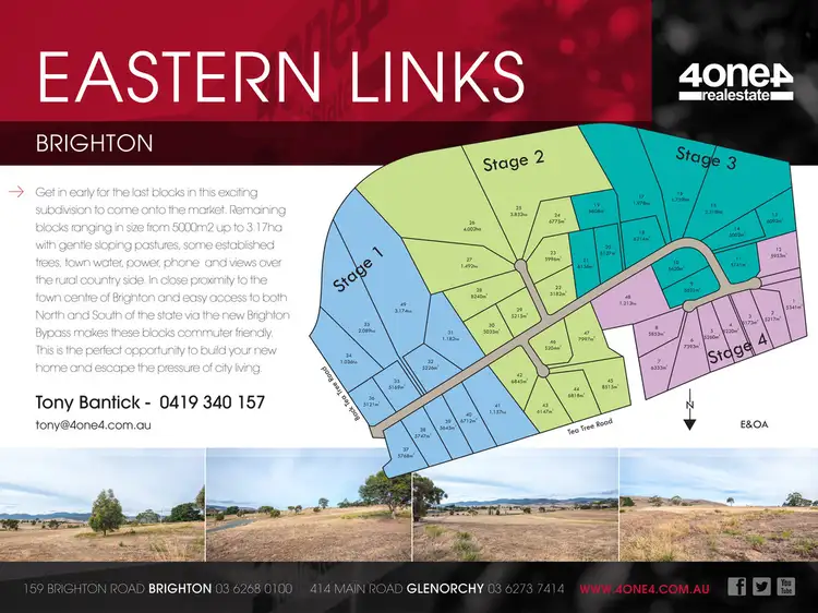 Main view of Homely land listing, Lot 1, 324 Tea Tree Road, Brighton TAS 7030
