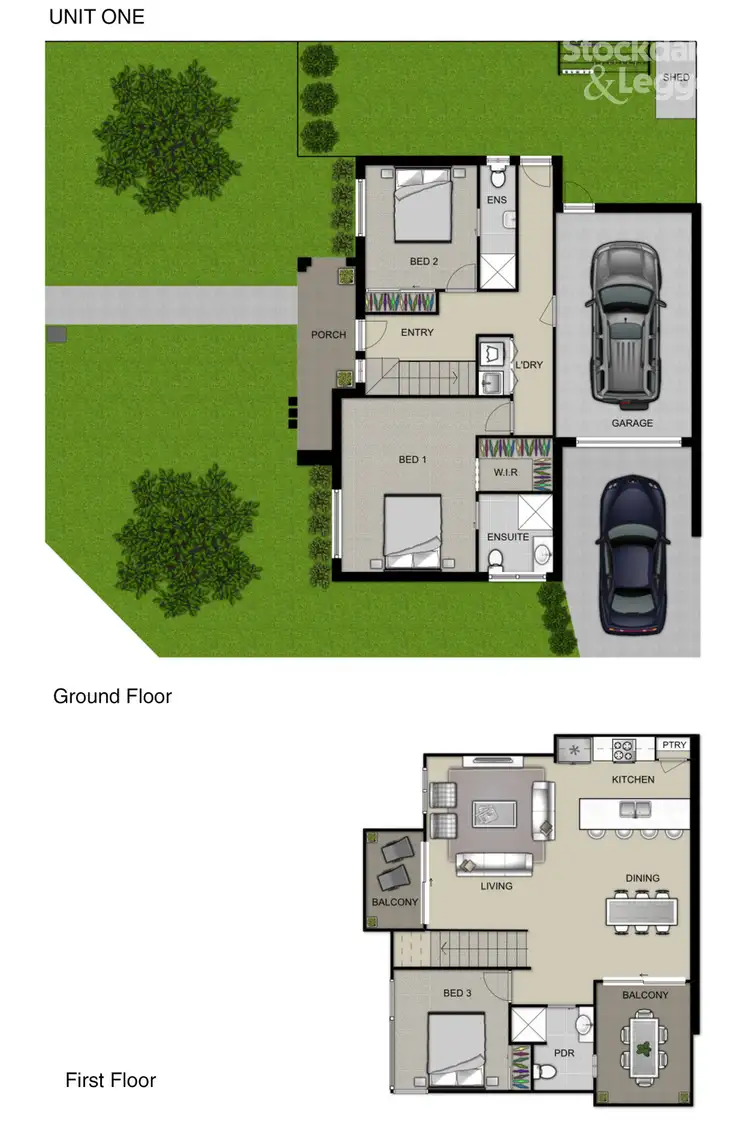 Third view of Homely townhouse listing, 2/101 Middle Street, Hadfield VIC 3046
