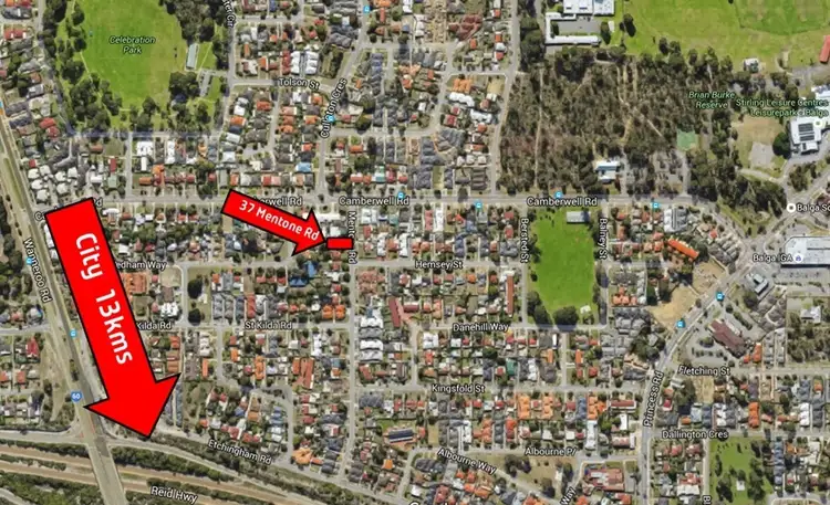 Second view of Homely house listing, 37 Mentone Road, Balga WA 6061