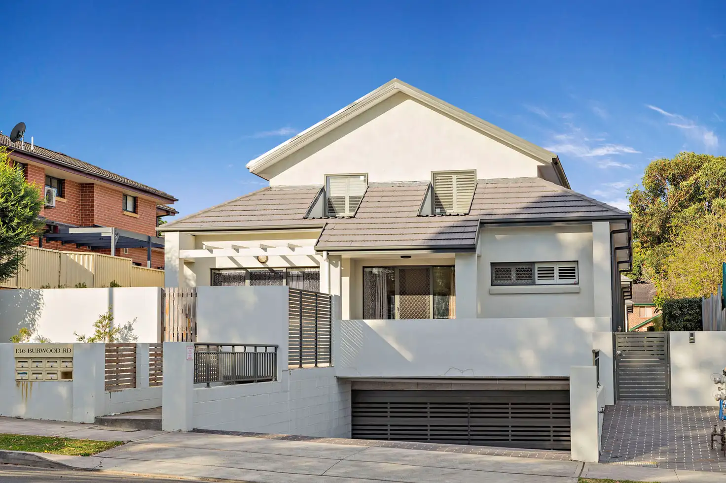 Main view of Homely townhouse listing, 1/136 Burwood Road, Croydon Park NSW 2133